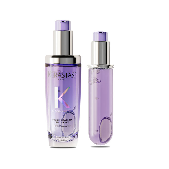 KIT KÉRASTASE ÓLEO BLOND ABSOLU L'HUILE CICAGLOSS COM REFIL